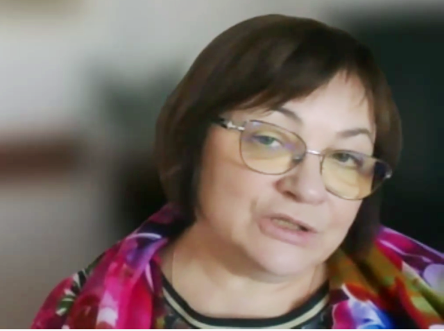  Виступає Перший проректор ТНПУ Надія ДРОБИК